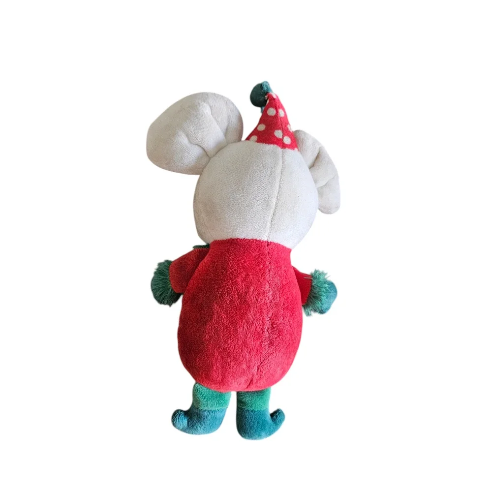 Bark Box Dog Plush Toy Christmas Holiday Elf Mouse